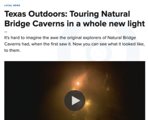 Texas Outdoors: Touring Natural Bridge Caverns in a whole new light